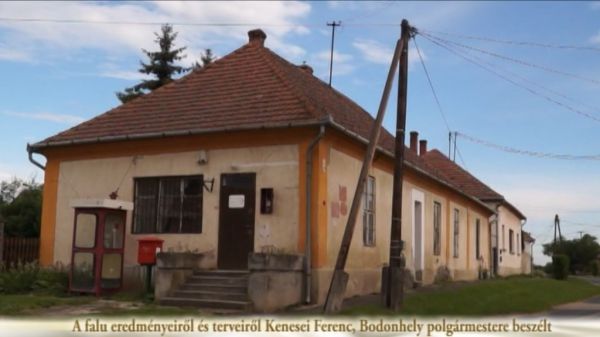 A falu eredményeiről és terveiről Kenesei Ferenc, Bodonhely polgármestere beszélt